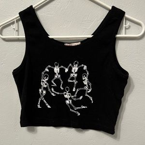 Skeleton tank top